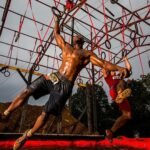 Men Building Strength for Obstacle Races