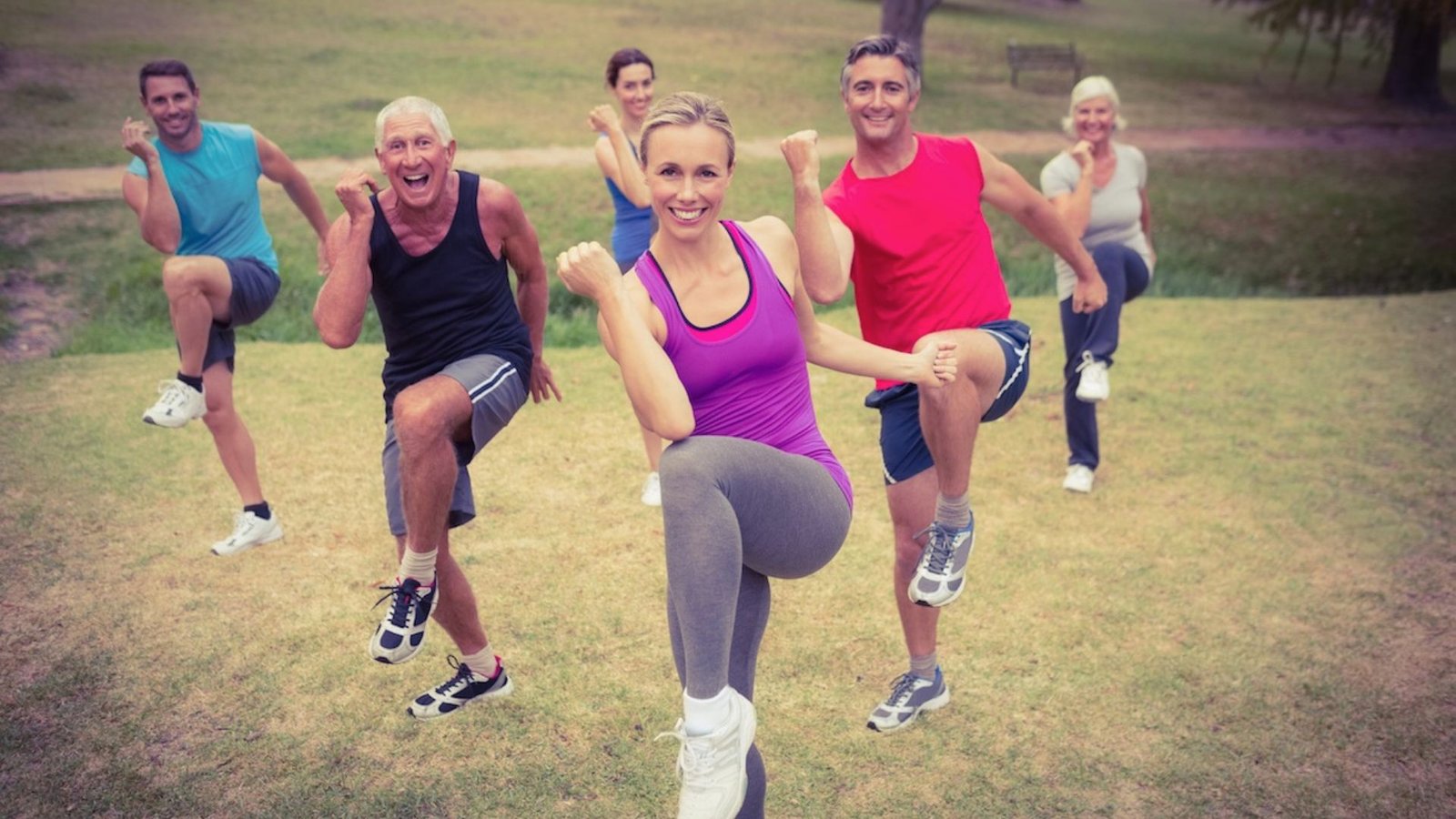 Male and female Participants at Fitness Events