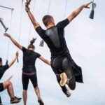 Men and women increasing their Speed in Obstacle Racing